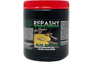 Repashy Bug Burger 12oz Jar Insect Diet for Crickets, Roaches and Other Insects - Keep Insects Alive Longer