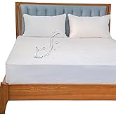 Kingnex Full Size Mattress Protector Waterproof Matressprotector Quiet Breathable - Premium Soft Terry Fitted Bed Mattress Co