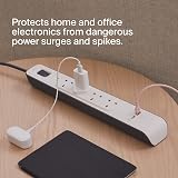 Belkin 4 Way Extension Lead with USB Ports 2.4A Shared 2m Surge Protected view 2