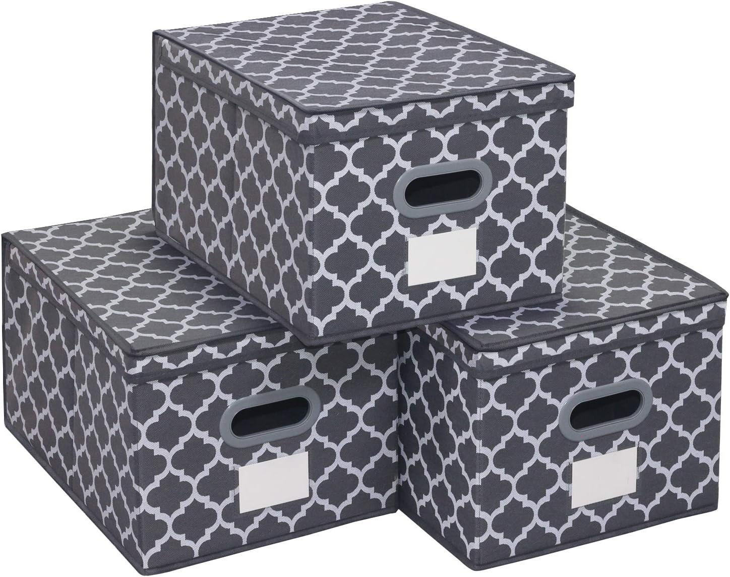 Best Home Office Fabric Covered Drawer Organization