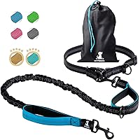 SparklyPets Hands-Free Dog Leash for Medium and Large Dogs – Professional Harness with Reflective Stitches for Training…