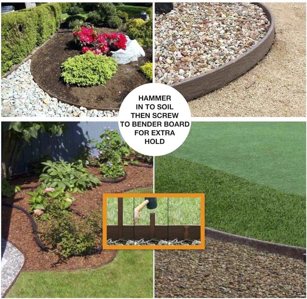 One Stop Outdoor USA Made - Kit de Bordes de jardinería, Jardinera ...