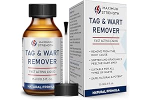 SKAYAH 15ML Skin Tag Removal Kit, at-Home Skin Tag Remover, Fast Acting Wart Freeze Off, Plantar wart Remover for feet, Wart Remover for Corn, Genital Wart, H Warts, Common Wart, Flat Wart, Callus-L5