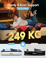 iDOO Single Air Bed with Built-in Pump 190x99x33cm 249kg view 4