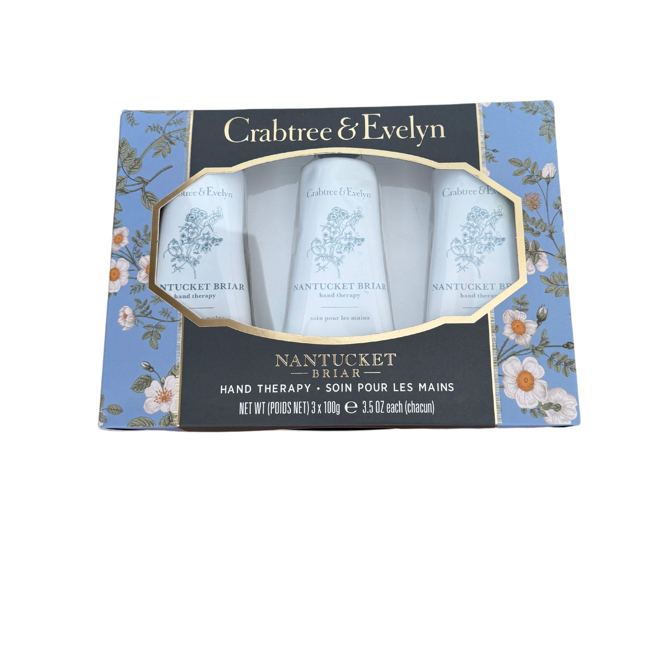 CRABTREE & EVELYN Nantucket Briar Set of Handcreams (3 x 100g)