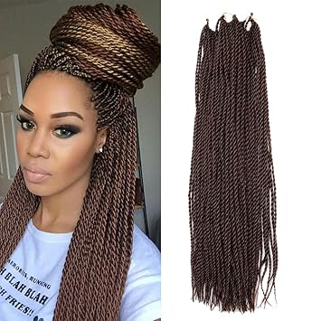 Amazon Com 3pcs Lot Senegalese Twist Crochet Braids Hair 100g