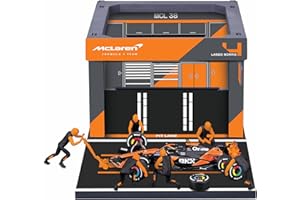 Bburago 1:43 2024 Race McLaren MCL38 Pit Pass, Norris #4