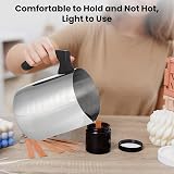 Hejo 900ML Stainless Steel Candle Wax Melting Pot with Handle view 2