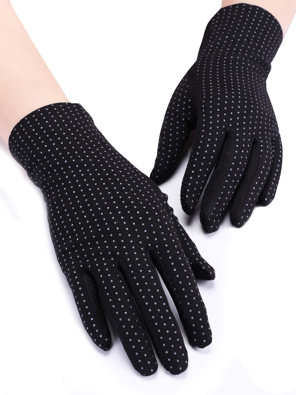 Boao 3 Pairs Women Sun Protective Gloves UV Protection Summer Sunblock Gloves Touchscreen Gloves for Driving Riding: Clothing