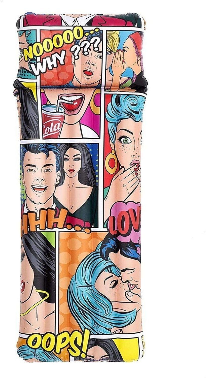 Bestway 1.83m x 71cm Pop Art Luftmatratze