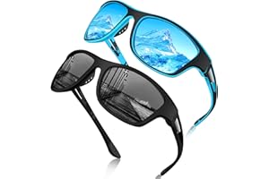WFEANG Polarized Sports Sunglasses for Men Women Men Sunglasses Polarized UV Protection