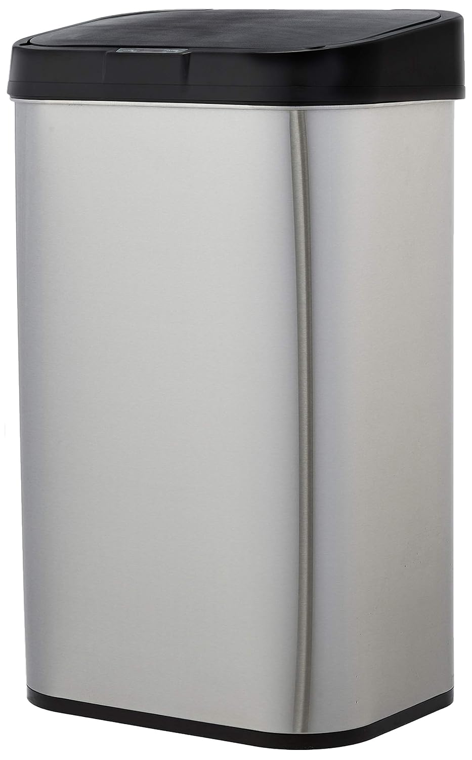 AmazonBasics Automatic Stainless Steel Dustbin Rectangular, 60L