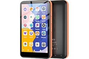 Fanvace 160GB MP3 Player with Bluetooth and WiFi, Android 13 MP3 & MP4 Player with 4" Touchscreen and Speaker, 4GB RAM & 32GB ROM, Spotify Music Player with Audible, FM Radio, Amazon Music, Play Store