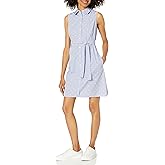 Tommy Hilfiger Women's Classic Button Down Collared Sun Dress