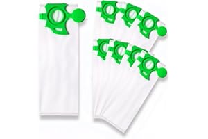 8-Pack 7029ER Vacuum Bags for SEBO FELIX Upright Vacuums, 4-Layer Filterbox with Caps 7029ER Vacuum Cleaner Bags 8PCS