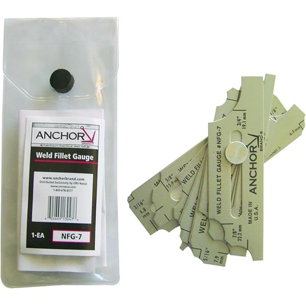 RIVERWELD 7piece Fillet Weld Set Gage Rl Gauge Depth | Qatar