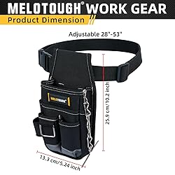 MELOTOUGH Pocket Tool Pouch Tool Belt Pouches with