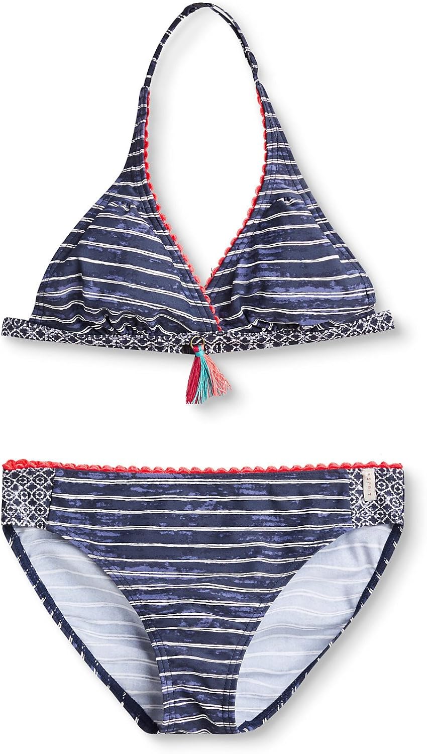 ESPRIT NeckholderBikiniSet mit Troddel Amazon.de Bekleidung