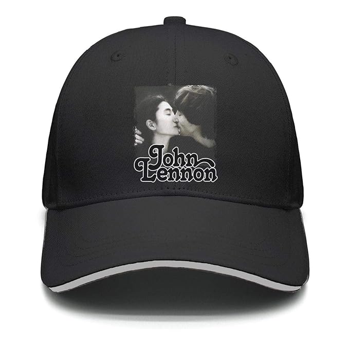 Amazon Com Mawan John Lennon Double Fantasy Baseball Cap Hip Hop