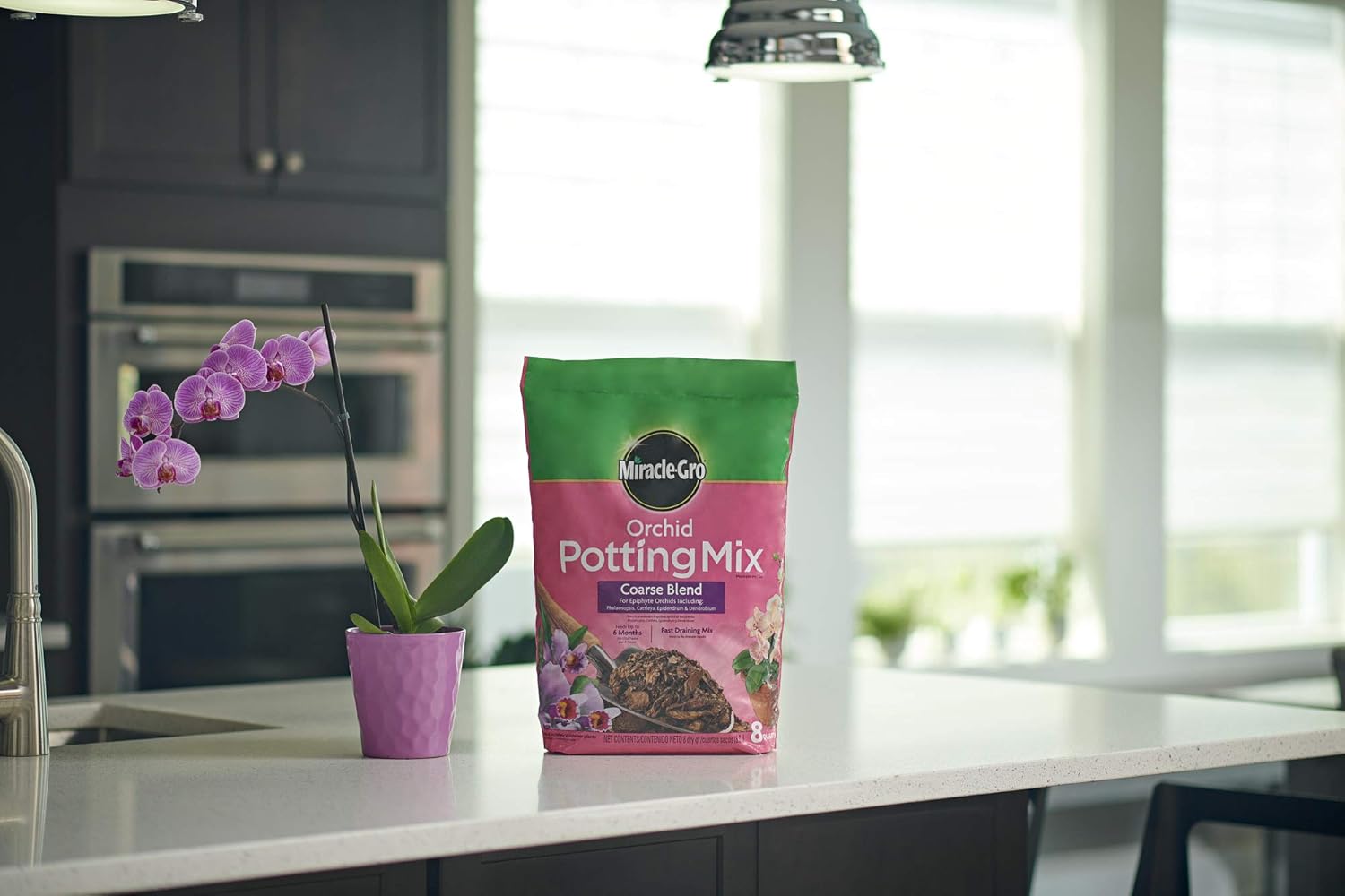 Miracle-Gro Orchid Potting Mix Coarse Blend, 8 qt. : Soil And Soil Amendments : Garden & Outdoor