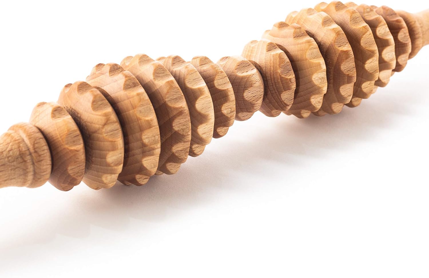 Tuuli Accessories Anti Cellulite Massage Roller Tool Massager Maderotherapy Wooden 40 cm - Image 4