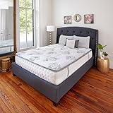 Classic Brands Mercer Pillow-Top Cool Gel Memory Foam and Innerspring Hybrid 12-Inch Mattress, Twin