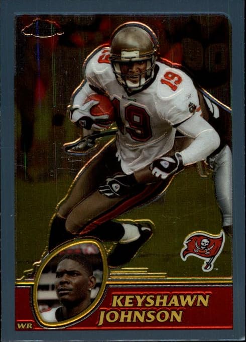 Amazon 2003 Topps Chrome Football Card 77 Keyshawn Johnson 