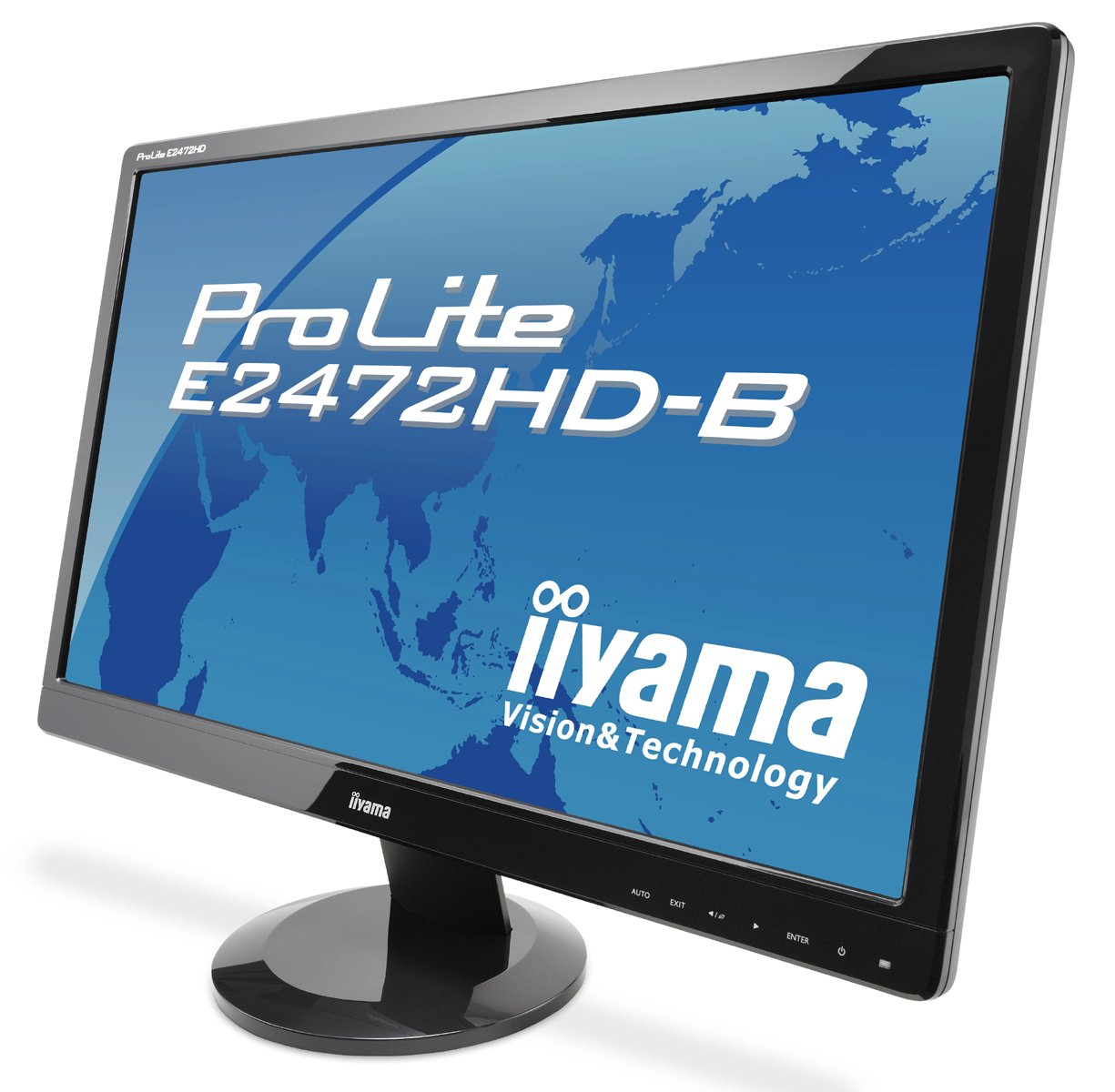 Iiyama ProLite E2472HD-B1 24 Inch Widescreen Monitor (1920 x 1080p, 250  cd/m2, 1000:1, 2 ms, HDMI, DVI-D, VGA): Amazon.co.uk: Computers &  Accessories