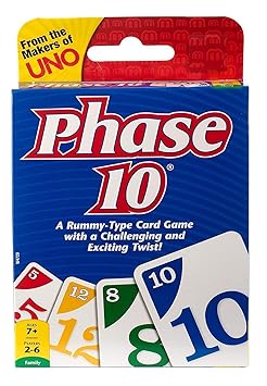 METRO TOYS & GIFT Phase 10 Card Game -Pack of 1