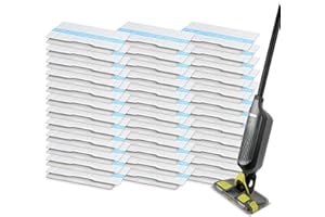 APROPHIC 36 Count Disposable Replacement Vacuum Mop Pad Refills Compatible with Shark Vacmop VM252 VM251 VM250 VM200 VM190