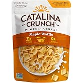 Catalina Crunch Protein Cereal, Maple Waffle, 9 oz Bag (Pack of 1) | Sugar Free, 11g of Protein, Gluten Free, Excellent Source of Fiber, Breakfast Cereal, Packaging May Vary