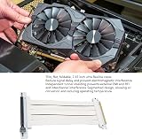 Garsent PCIE 4.0 X16 Riser Cable 90 Degree Vertical GPU Card Extension RTX3090 view 3