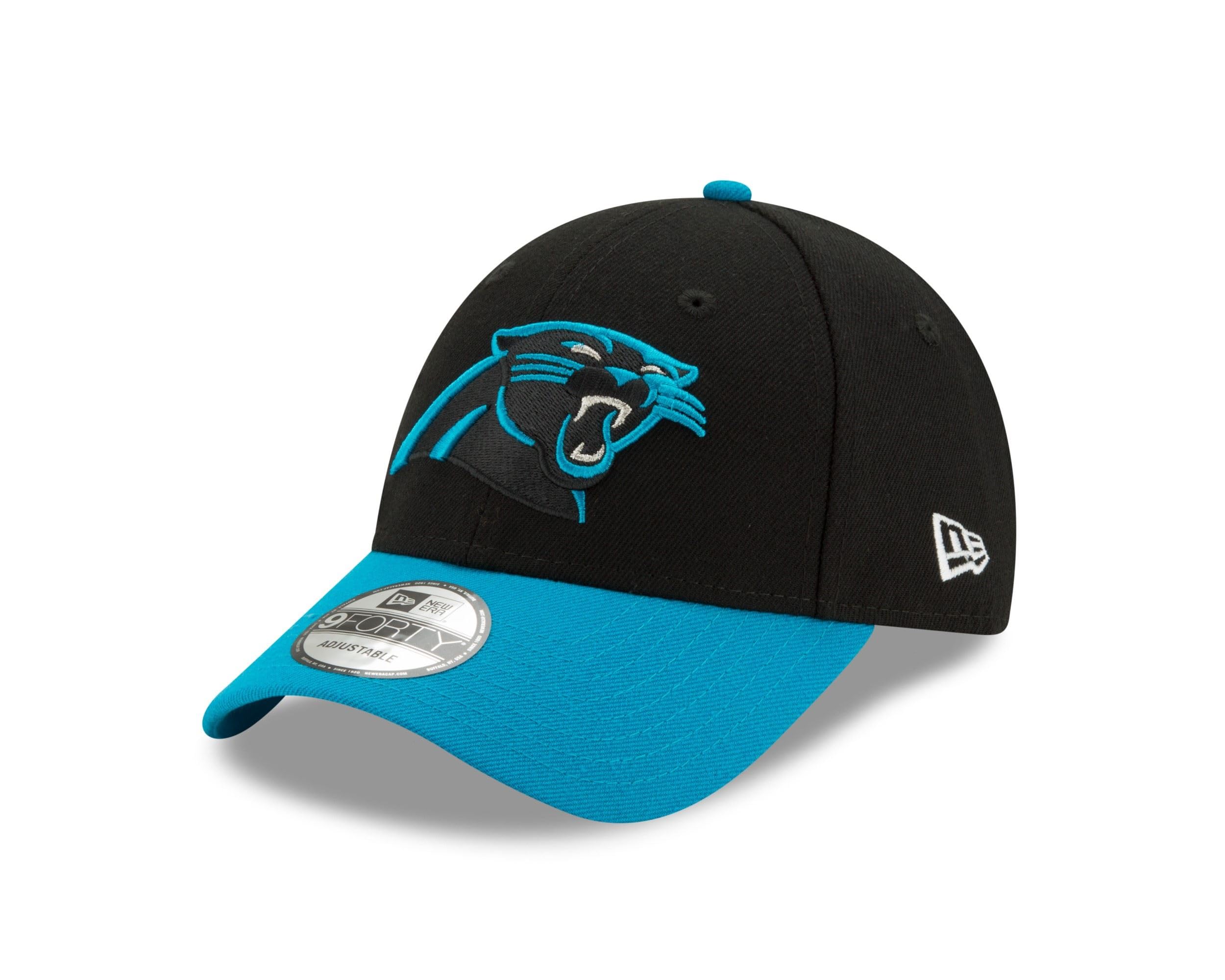 New Era 9Forty Cap - NFL League Carolina Panthers Black, one Size