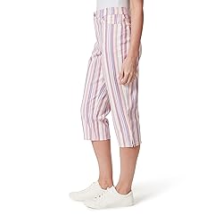 Gloria Vanderbilt Women's Amanda Capri Jean, Ribbon