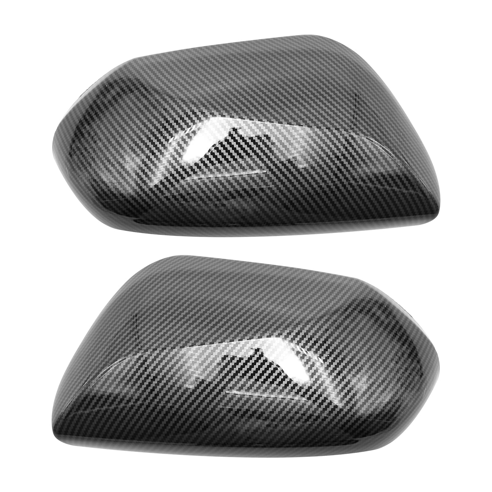Photo 1 of 2 Pack Mirror Cover Rearview Mirror Guard Covers Door Side Moulding Exterior Decoration Trims Replacement for Toyota Camry 2023 2022 2021 2020 2019 2018 (Carbon Fiber)