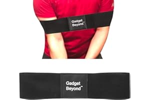 Gadget Beyond Golf Swing Training Aid, Swing Correcting Arm Band Golf arm Training aid Black, Golf Swing aids Training,Golf Swing Trainer