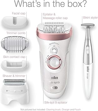 braun epilator silk epil 9890 sensosmart electric shaver