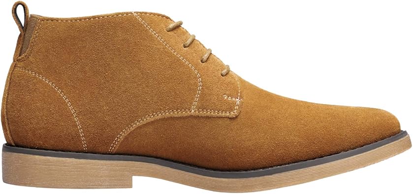 bruno marc new york men's classic original suede leather desert storm chukka boots