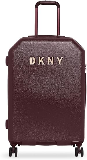 dkny luggage pink