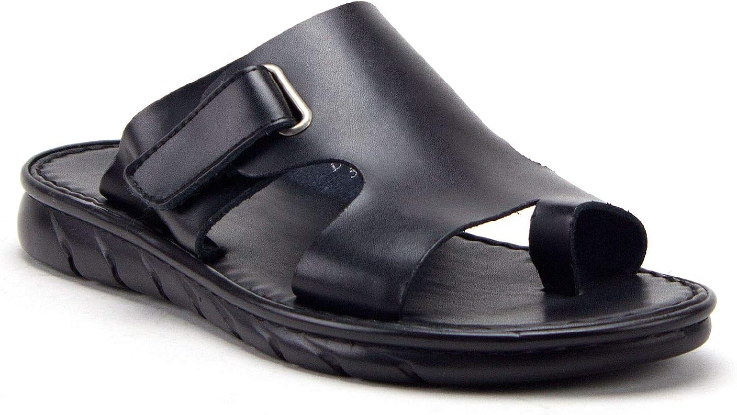 mens toe loop sandals