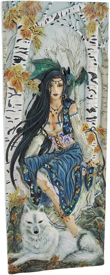 Nene Thomas - Sculpted Wall Plaque - Misty Morning - Dragonsite