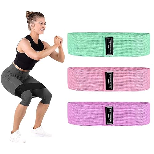 Booty Bands Level Resistance Bands Non-Slip Exercise Bands