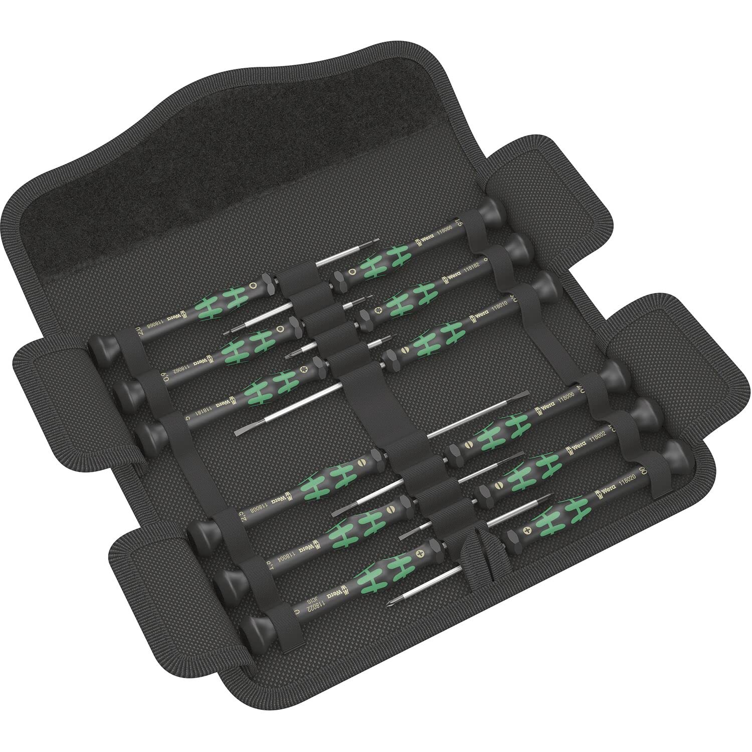 Wera 05073675001 Juego de destornilladores Kraftform Micro-Set/12 Sb 1