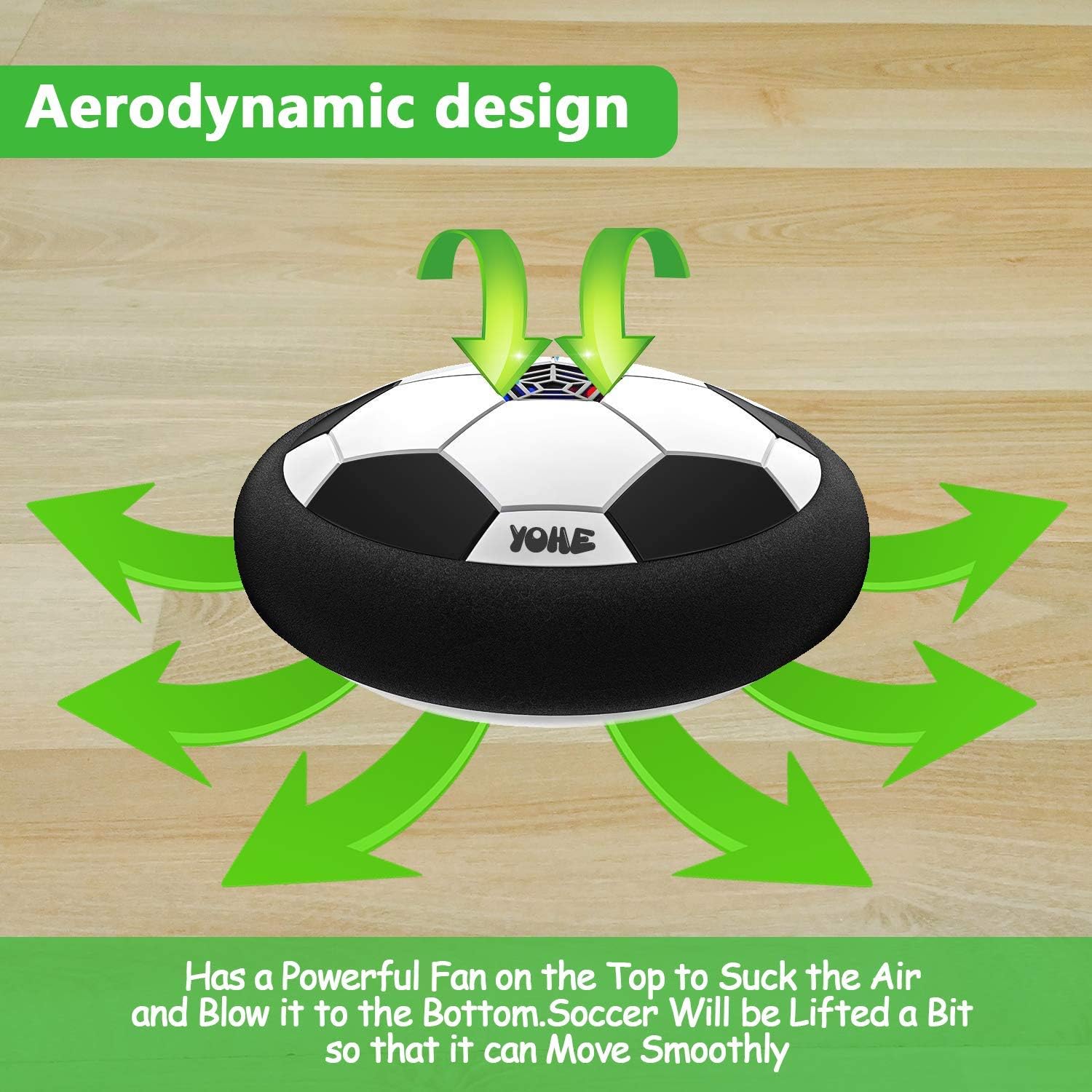 YOHE Gifts Boy Toys for 2-12 Year Old Boys ,Hover Ball for Kids, Indoor and Outdoor Toys Age 2 3 4 5 6 7 8 9,Educational Holiday Birthday Festival Gift for Toddlers Girls Kids Boys Age 2+ (Single): Toys & Games