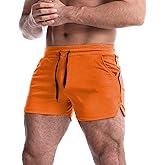 EVERWORTH Men's 5 Inch Inseam Workout Shorts Athletic Gym Shorts Bodybuilding Short Shorts Casual Running Shorts