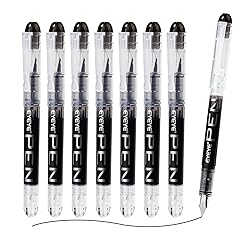 EYEYE Disposable Fountain Pens Fine Point, 8 Pack