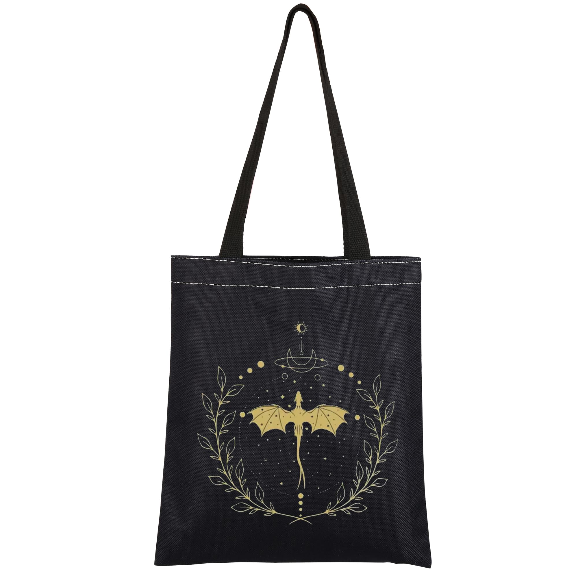 AKTAP Fourth Wing Merch Gift - Book Sleeve Empyrean Series Book Worm Pouch (Fourth Wing Tote Bag)