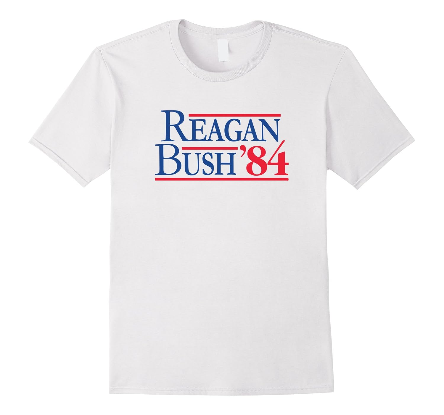 BestThreads Reagan Bush '84 T-Shirt – Classic Retro Republican GOP Tee – 100% Cotton, Unisex
