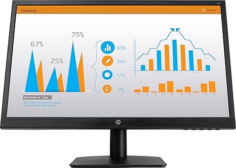 Hp N223 21 5 Wled Lcd Monitor 16 9 5 Ms Gtg 1920 X 1080 16 7 Million Colors 250 Nit 10 000 000 1 Full Hd Hdmi Vga