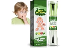 NUTRAVITA Nail Biting Treatment for Kids - Stop Finger Biting for Kids, Toddlers, Children - Safe & Natural Thumb Sucking Stop for Ki-ds and Adults